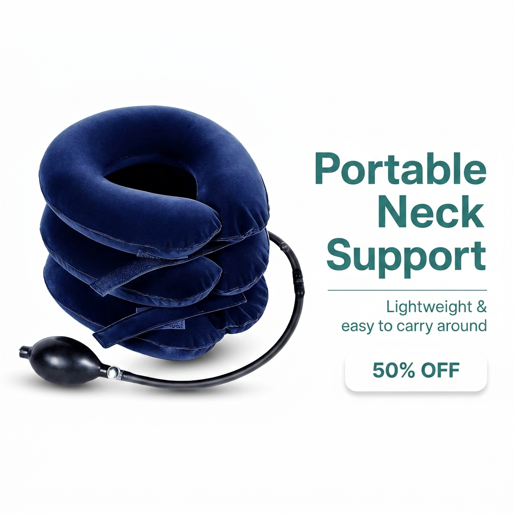 Decompressia NeckEase™ Inflatable Neck Stretcher
